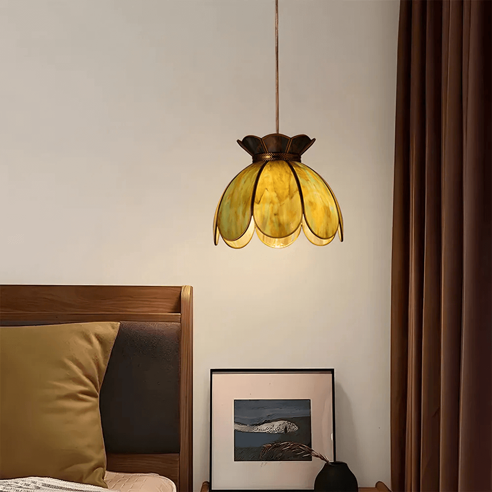 ไฟช่อ DEEPWOOD รุ่น MALIBLUE สีฟ้า/ทอง 1 หัว